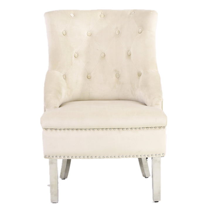 Marlowe Mink Wing Chair