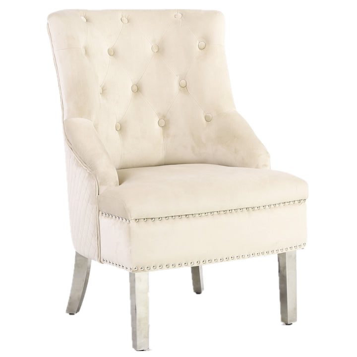 Marlowe Mink Wing Chair