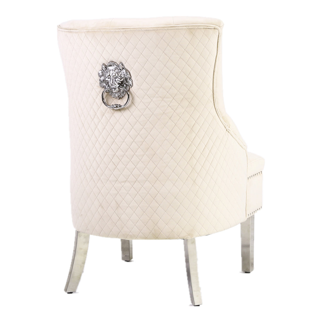 Marlowe Mink Wing Chair