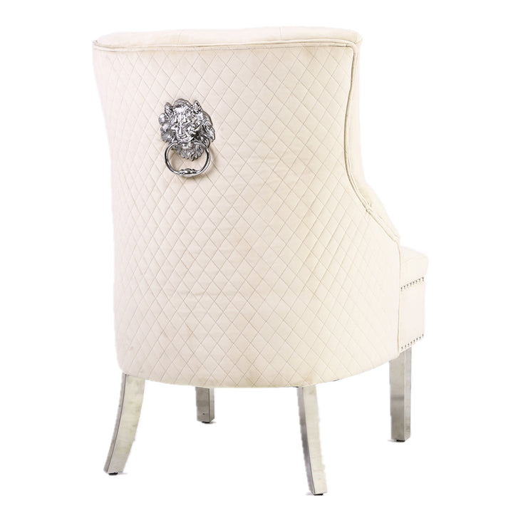 Marlowe Mink Wing Chair