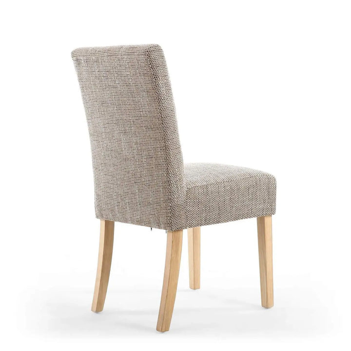 Mosevia Waffle Tweed Oatmeal in Natural Legs NJ HOME SHANKAR BSTAR 1 MAN