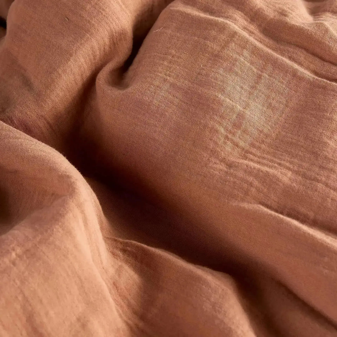 Christy Organic Retreat Double Duvet Set Clay CHRISTY LUX-HOM