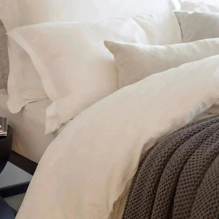 Christy Organic Retreat Single Fitted Sheet Oat CHRISTY LUX-HOM
