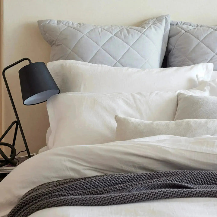 Christy Organic Retreat Super King Duvet Set White CHRISTY LUX-HOM