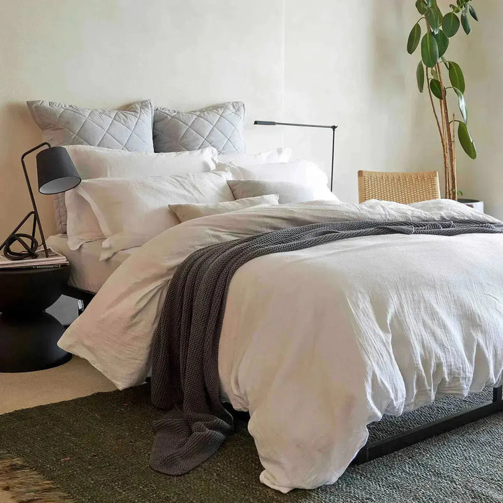 Christy Organic Retreat Single Fitted Sheet in White Christy