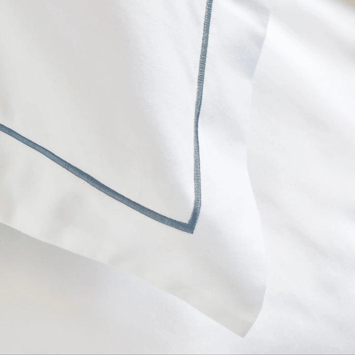 Christy Premium Sateen Oxford Pillowcase Set of 2 Blue Christy