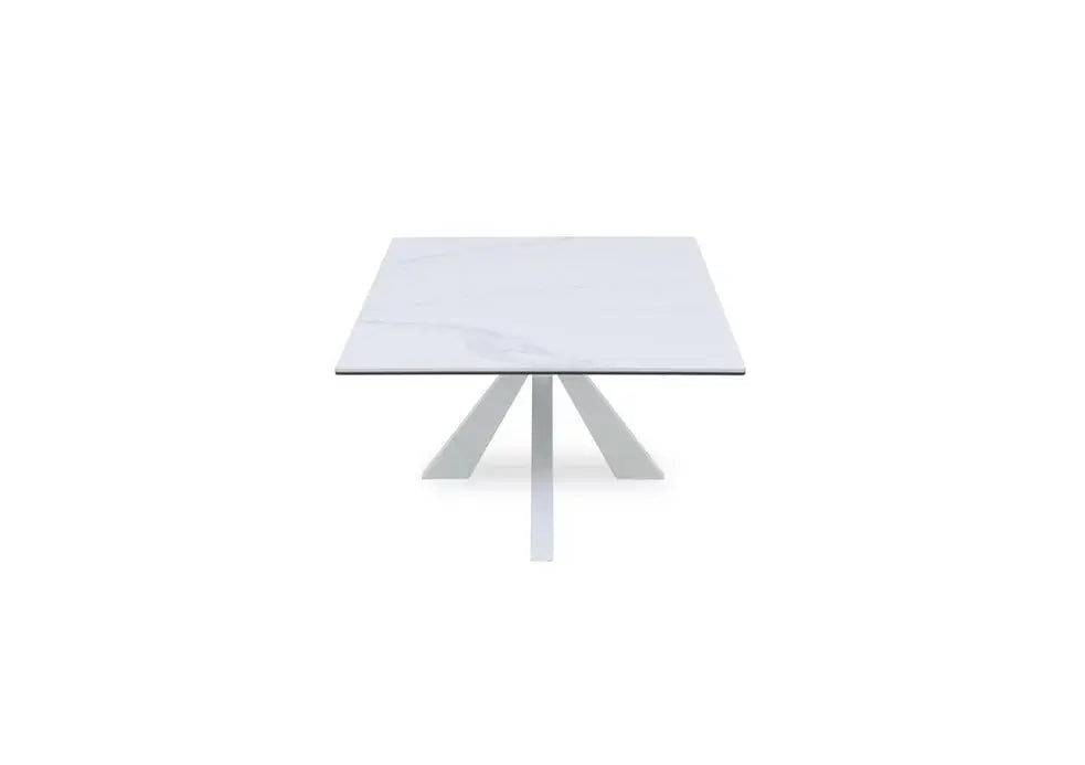 Glacier Coffee Table Gloss White with Cermic Top UCPMJ