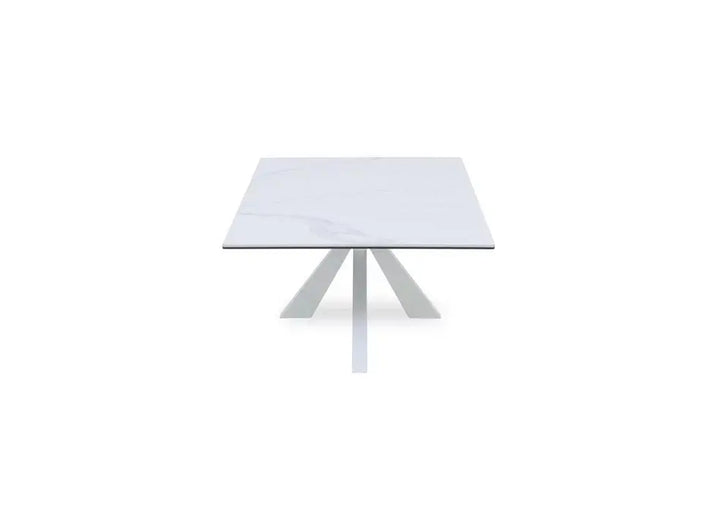 Glacier Coffee Table Gloss White with Cermic Top UCPMJ