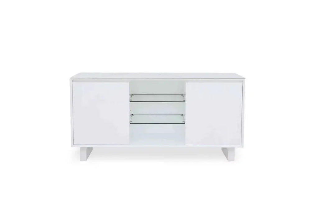 Glacier Sideboard High Gloss Finish with Built-in Led Lighting UCPMJ