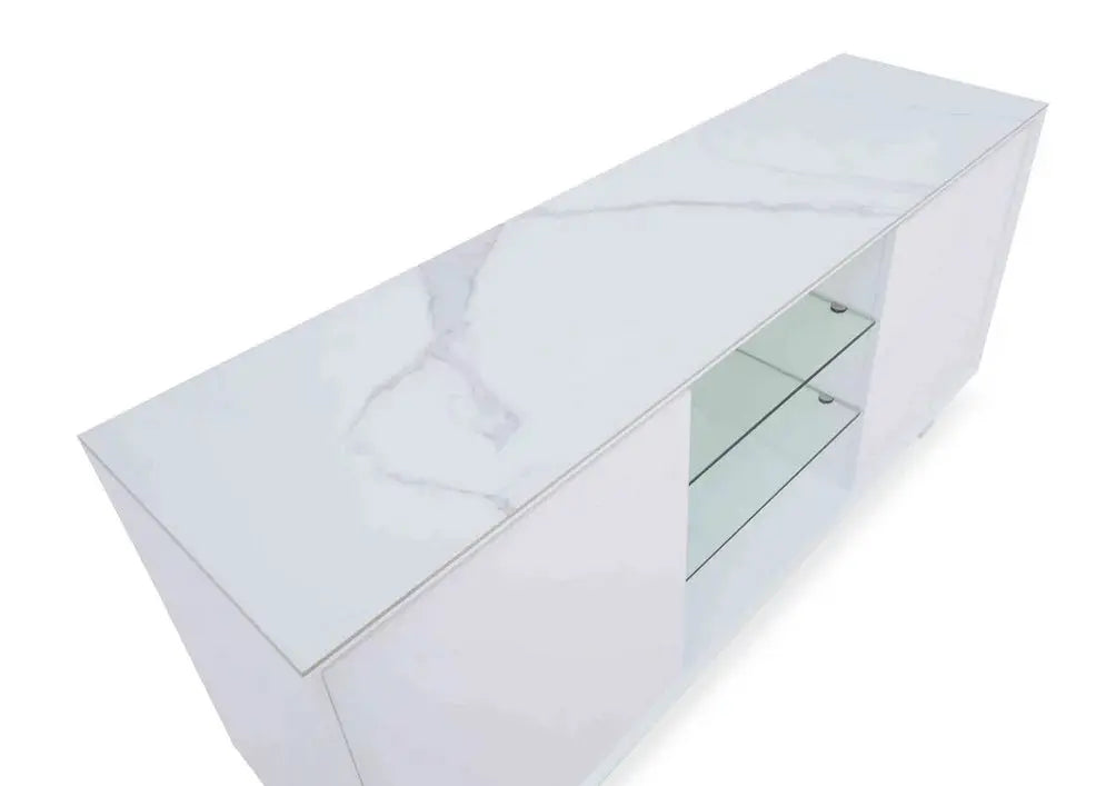 Glacier Sideboard High Gloss Finish with Built-in Led Lighting UCPMJ