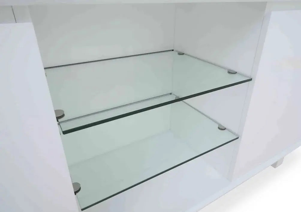 Glacier Sideboard High Gloss Finish with Built-in Led Lighting UCPMJ