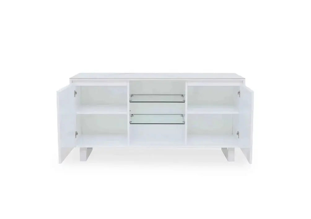 Glacier Sideboard High Gloss Finish with Built-in Led Lighting UCPMJ