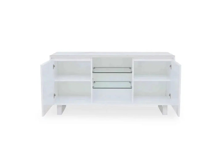 Glacier Sideboard High Gloss Finish with Built-in Led Lighting UCPMJ