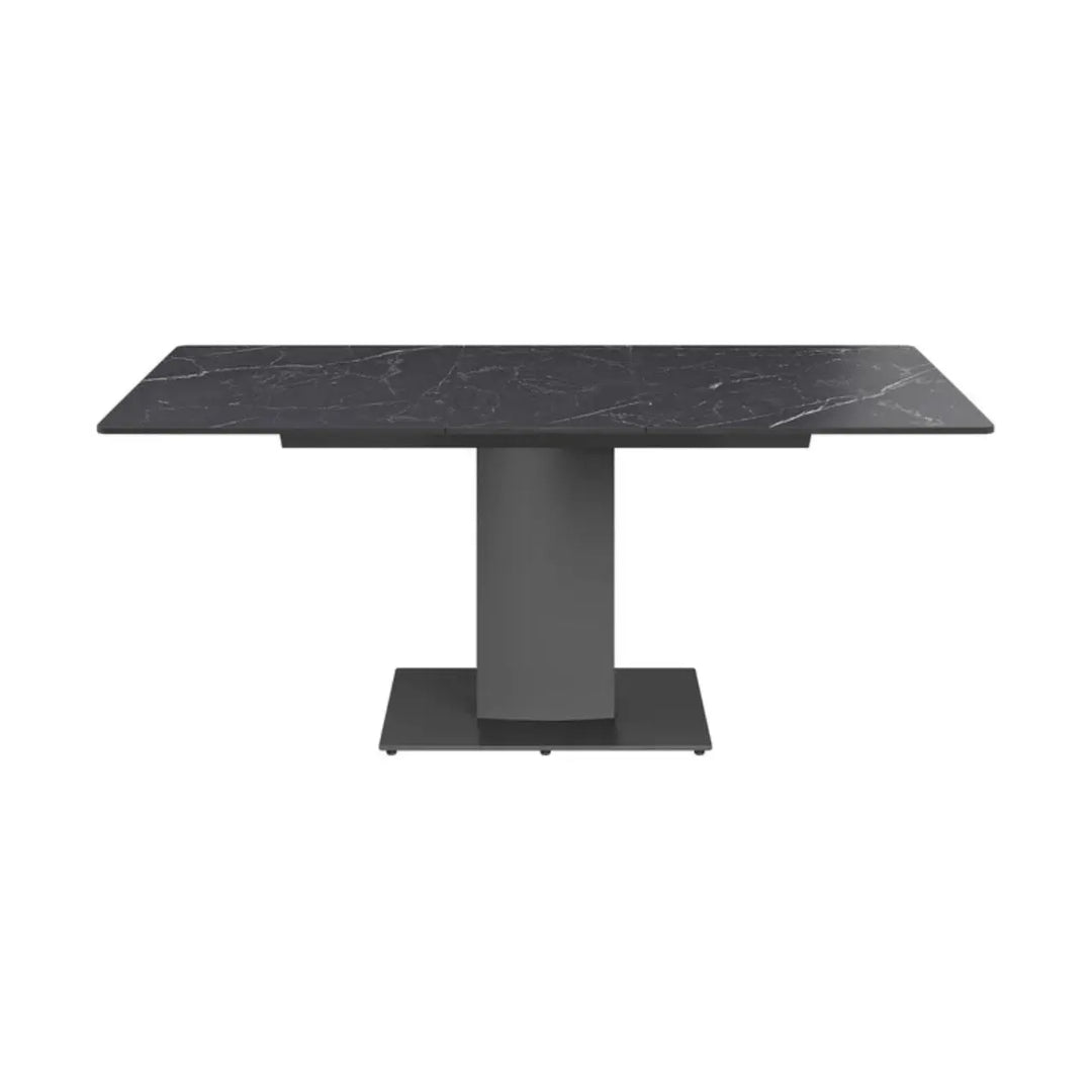Pavoni 140-180cm Black Ceramic Auto-Rise Extending Dining Table NJ HOME TORELLI BSTAR 2 MAN
