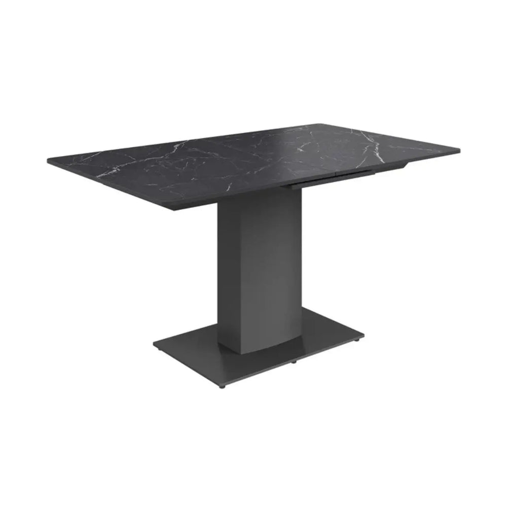 Pavoni 140-180cm Black Ceramic Auto-Rise Extending Dining Table NJ HOME TORELLI BSTAR 2 MAN