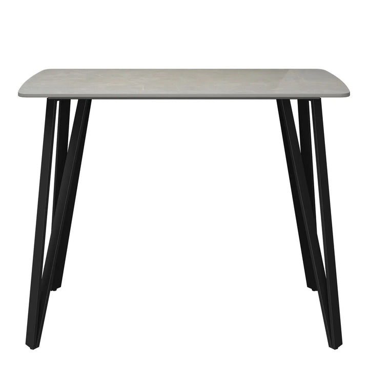 Silvera Grey Ceramic Console Table Torelli