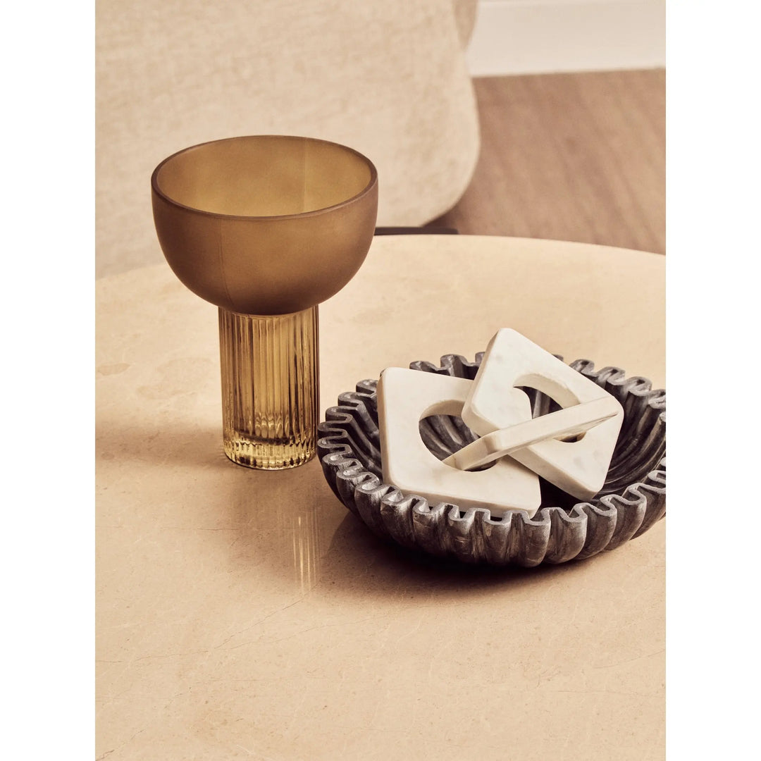 Ravello Round Cream Marble Top Large Coffee Table  Nicholas John Interiors