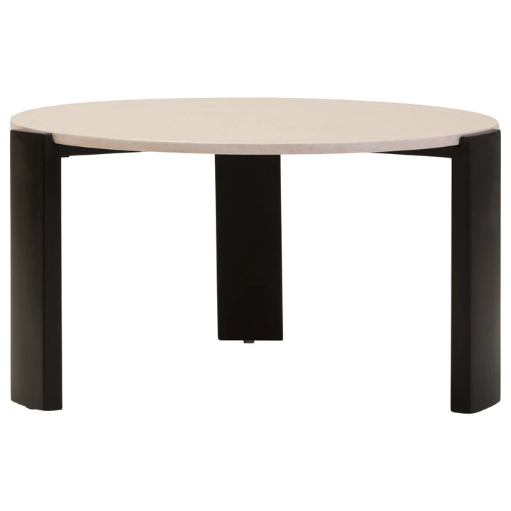 Ravello Round Cream Marble Top Large Coffee Table  Nicholas John Interiors