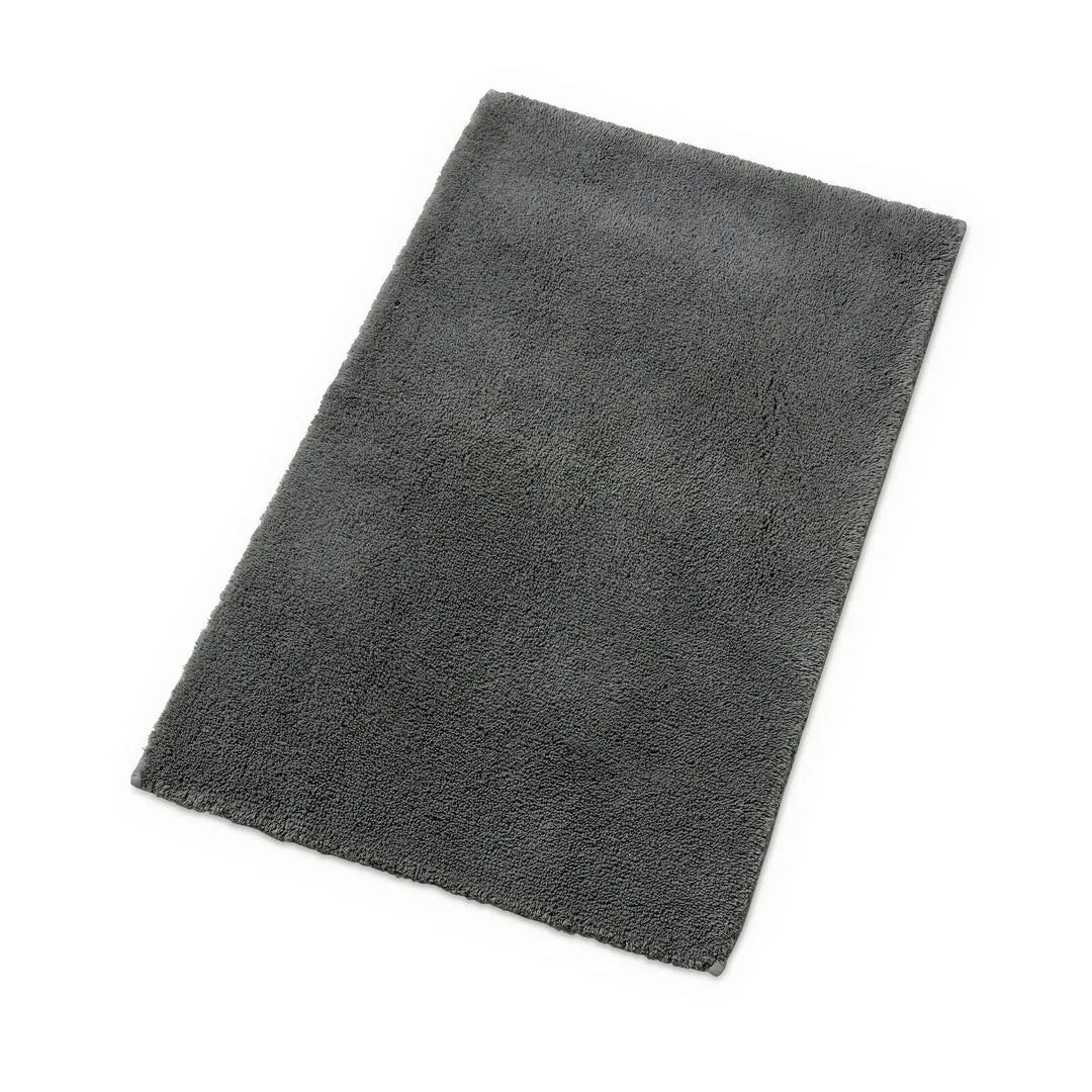 Christy Deep Pile Bath Rug Ash Grey Christy