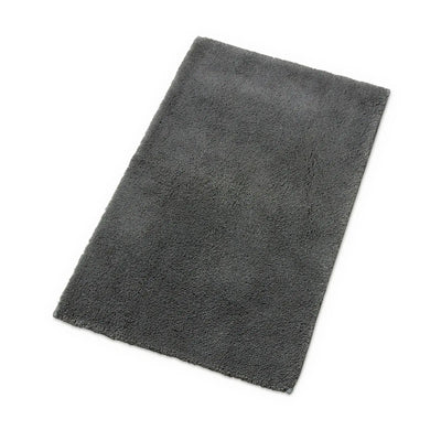 Christy Deep Pile Bath Rug Ash Grey Christy