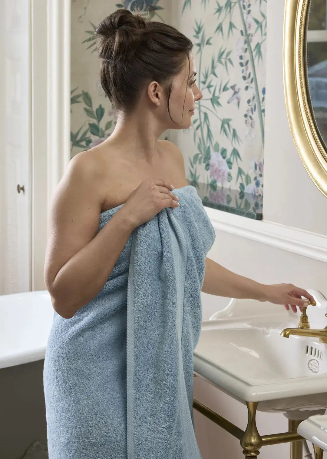 Christy Renaissance Bath Towel Soft Chambray CHRISTY LUX-HOM