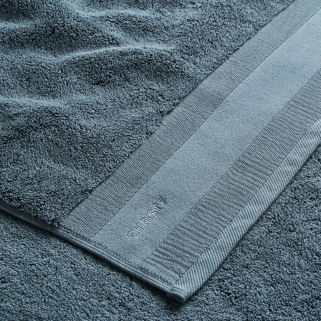 Christy Signature Bath Sheet Slate Blue Christy