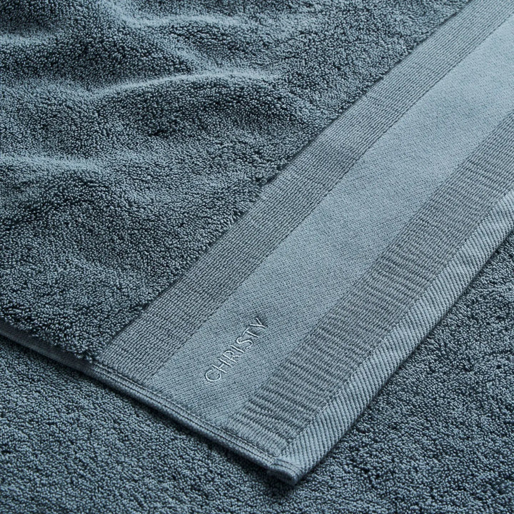 Christy Signature Bath Sheet Slate Blue Christy
