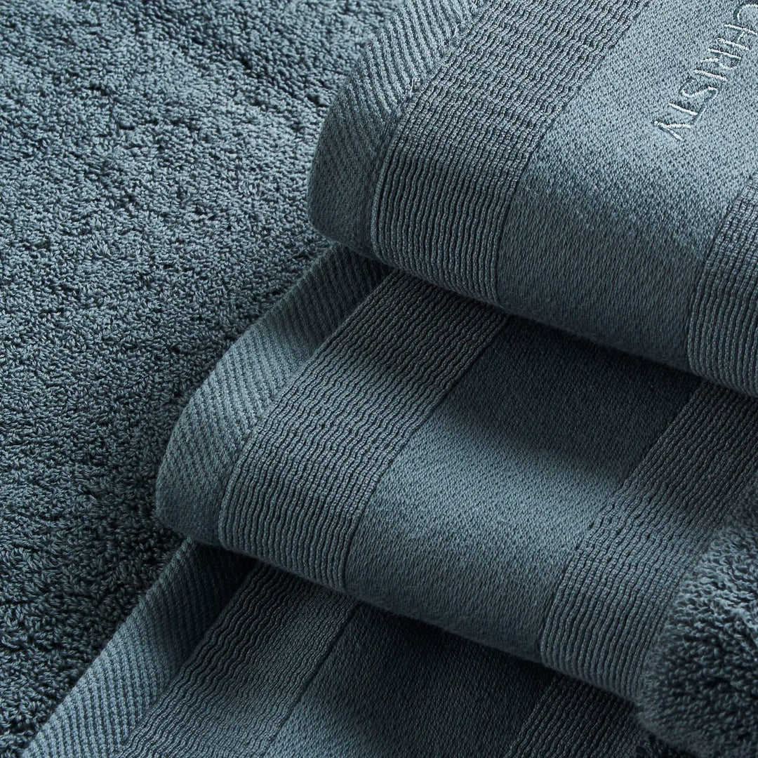 Christy Signature Bath Sheet Slate Blue Christy