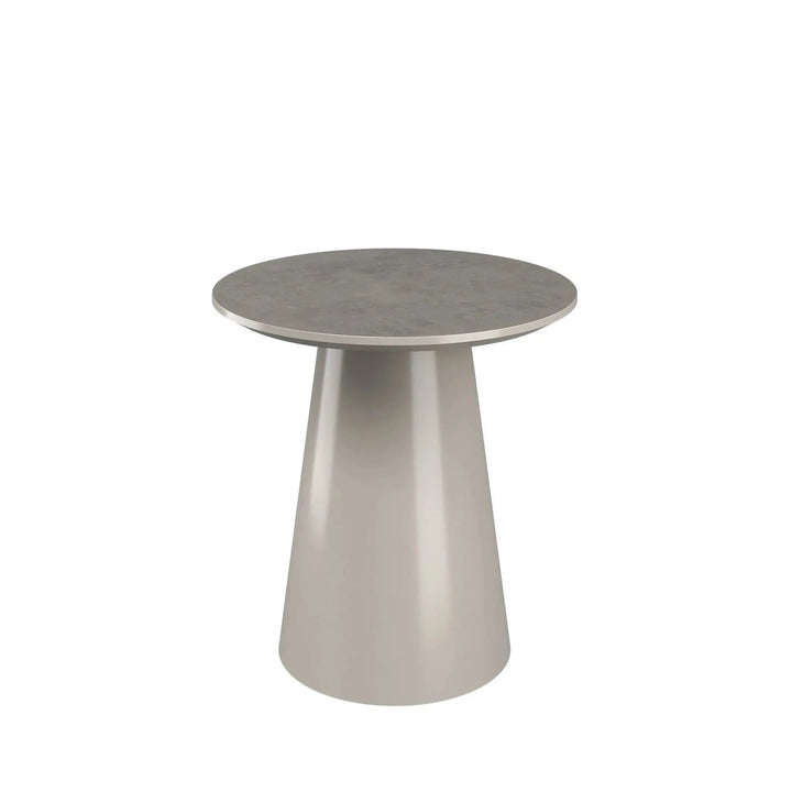 Simoro Light Grey Melamine Side Table Torelli