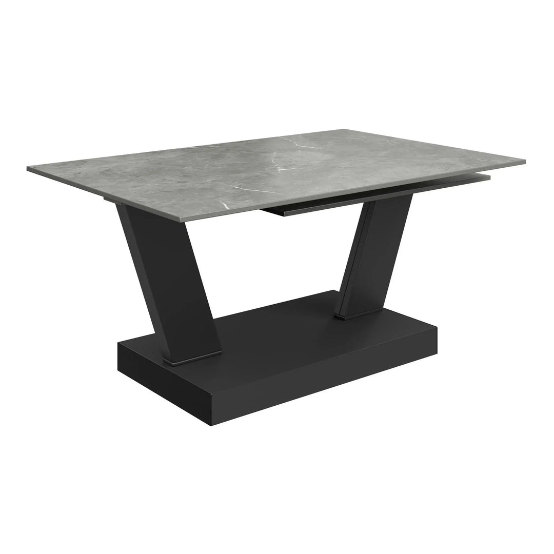 Sparto Matte Grey Ceramic Coffee Table Torelli