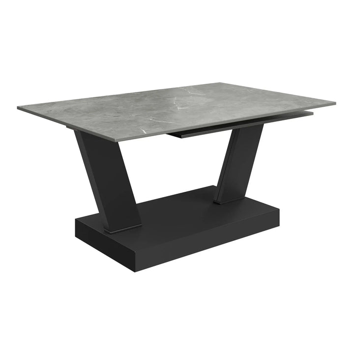 Sparto Matte Grey Ceramic Coffee Table Torelli