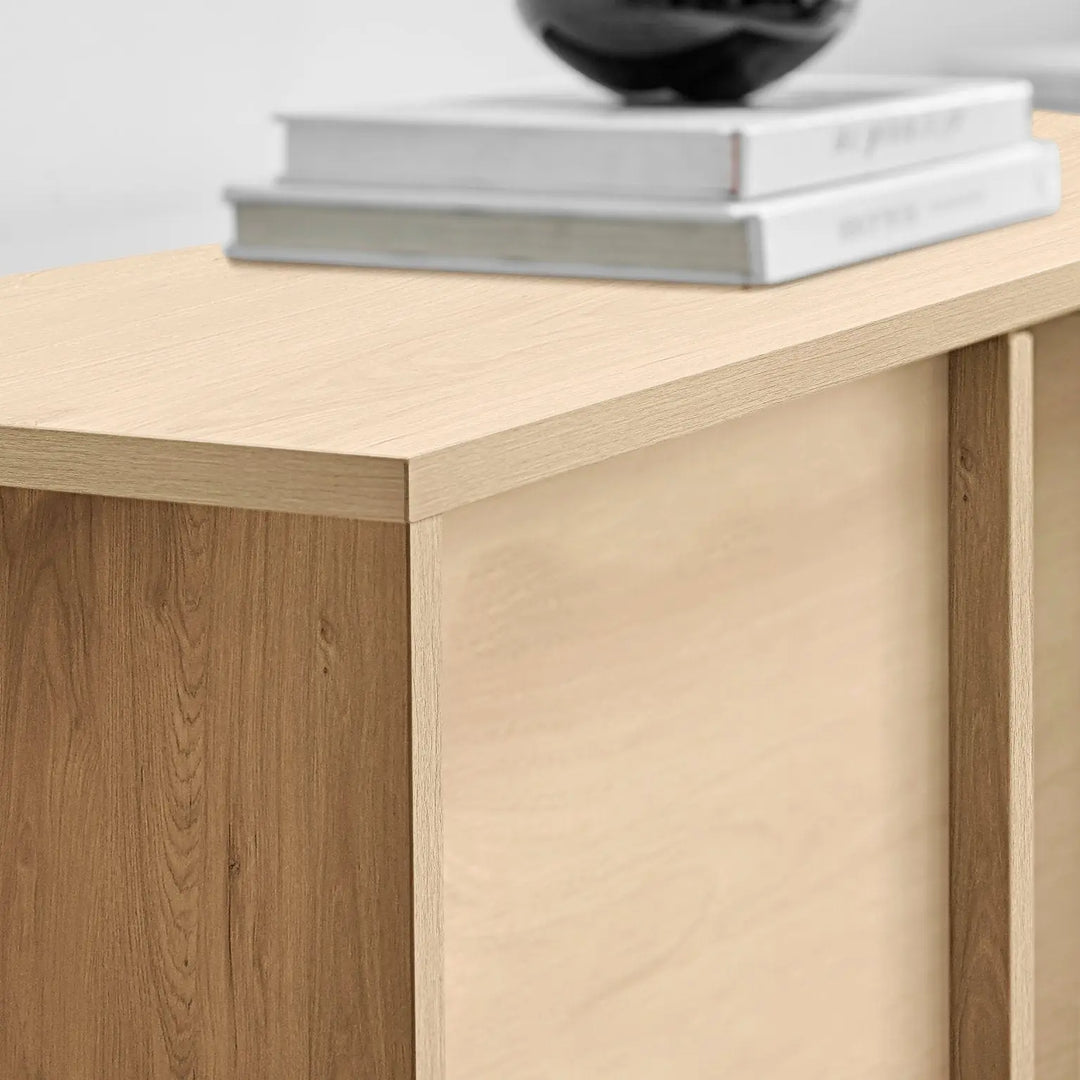 Svit Oak Effect TV Stand with 2 Doors & Drawers UCPMJ