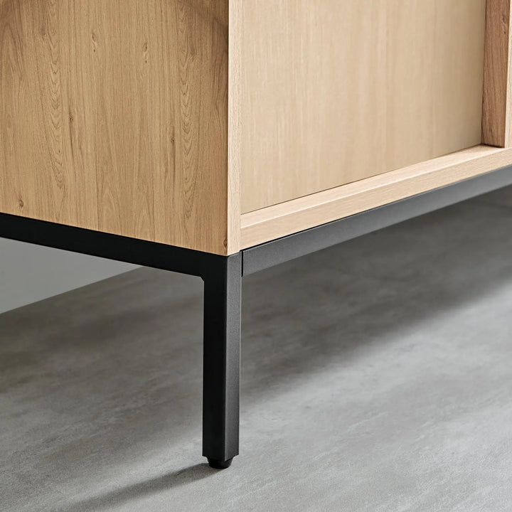 Svit Oak Effect TV Stand with 2 Doors & Drawers UCPMJ