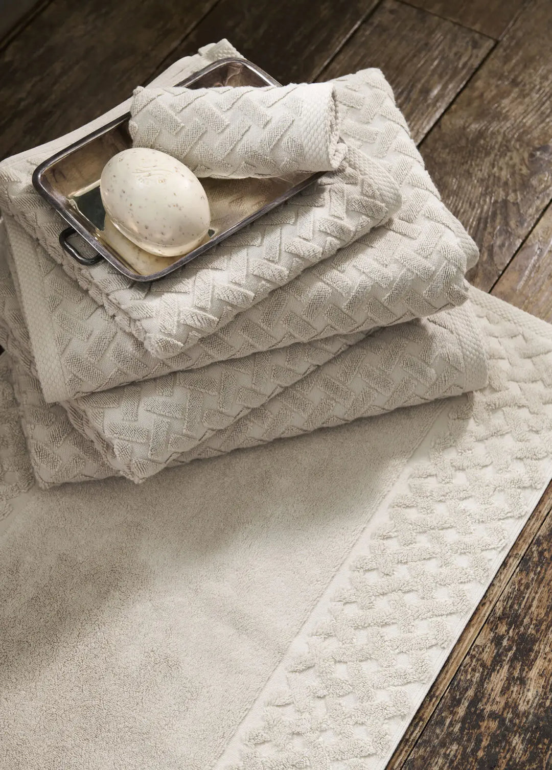 Christy Trellis Bath Mat Oak CHRISTY LUX-HOM