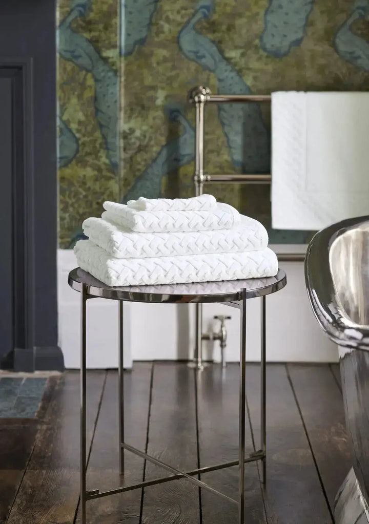 Christy Trellis Hand Towel White CHRISTY LUX-HOM