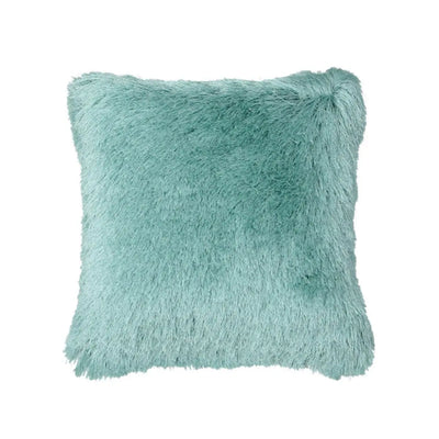 Unfilled Mint Green Fluffy Cushion Lina Home