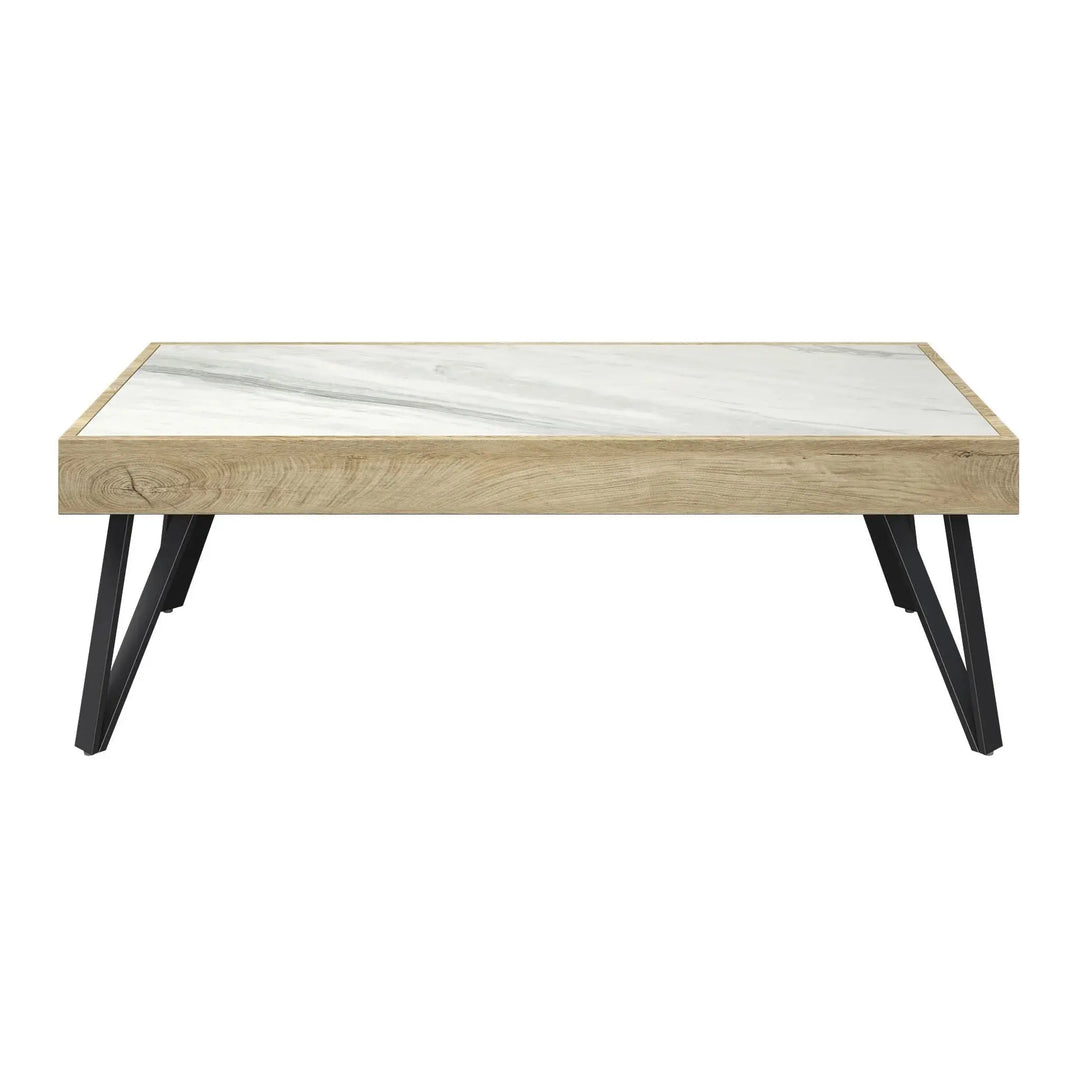 Vitorn White Ceramic Coffee Table Torelli