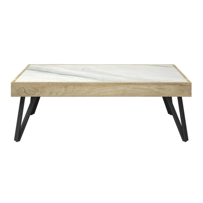 Vitorn White Ceramic Coffee Table Torelli