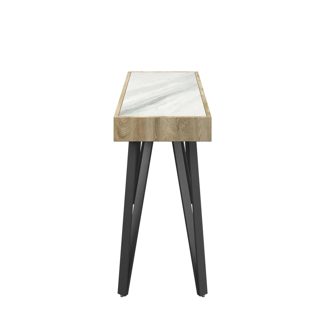 Vitorn White Ceramic Console Table Torelli