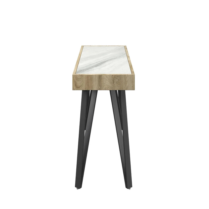 Vitorn White Ceramic Console Table Torelli