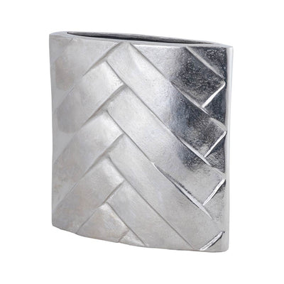 Metal Vase Nickel – 29 cm Lina Home