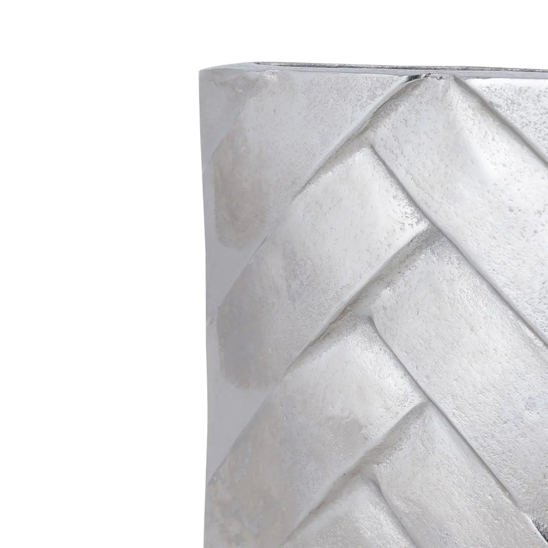 Metal Vase Nickel – 29 cm Lina Home