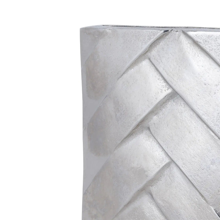 Metal Vase Nickel – 29 cm Lina Home