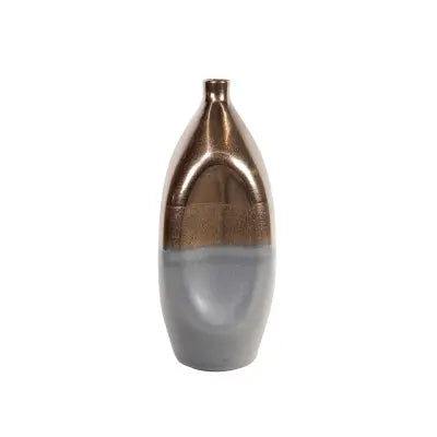 Black and Gold Ceramic Vase Lina Home