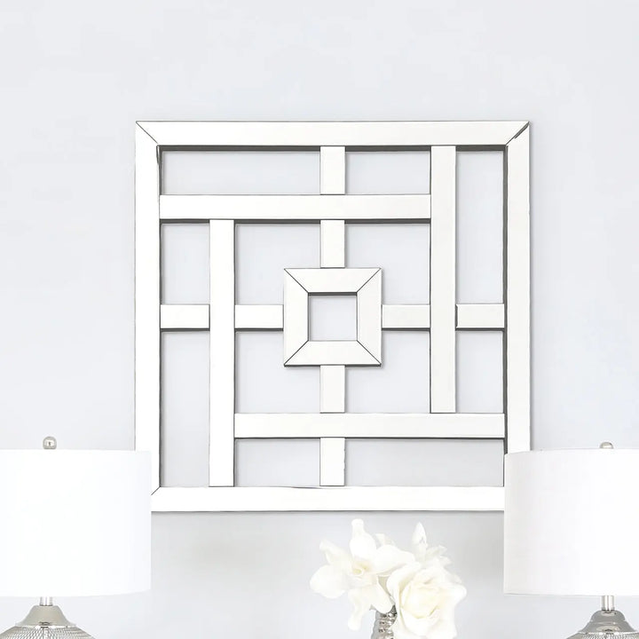 Geometric Mirror Wall Art Lina Home