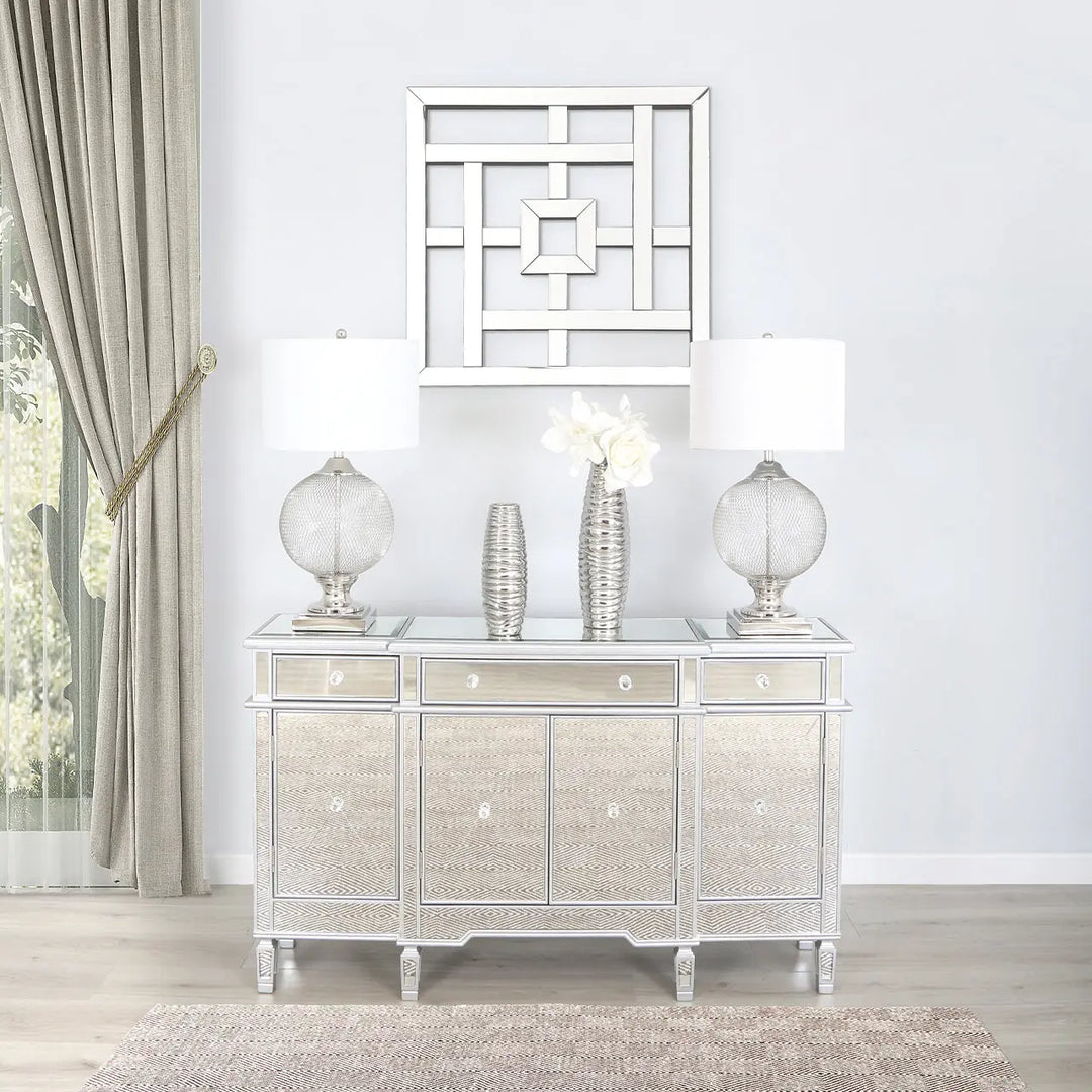 Geometric Mirror Wall Art Lina Home