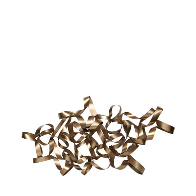 Abstract Metal Scribble Wall Sculpture – 5 cm Lina Home