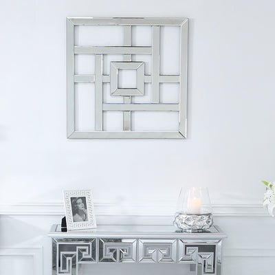 Geometric Mirror Wall Art Lina Home