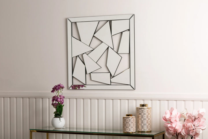 Abstract Geometric Mirror Wall Art Lina Home