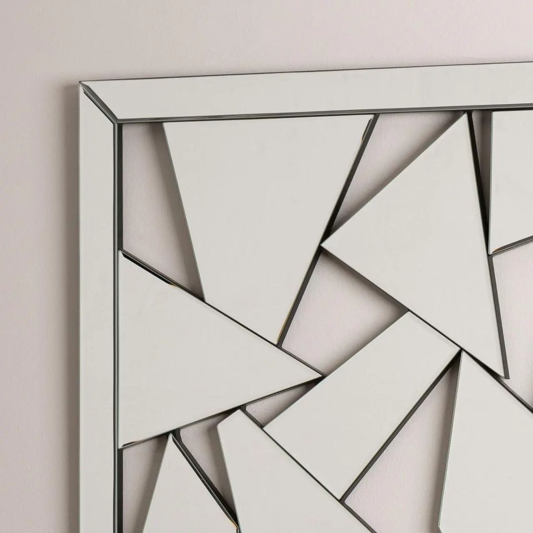 Abstract Geometric Mirror Wall Art Lina Home